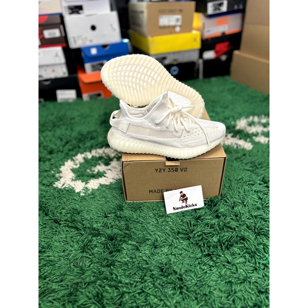 Adidas Yeezy Boost 350 V2 ‘Bone | Hq6316 | Size 5m